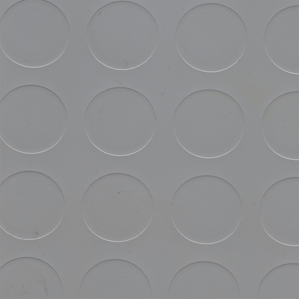 25mt x 2mt REVESTIMENTO VINILICO PVC  1mm GRIS CLARO REDONDA