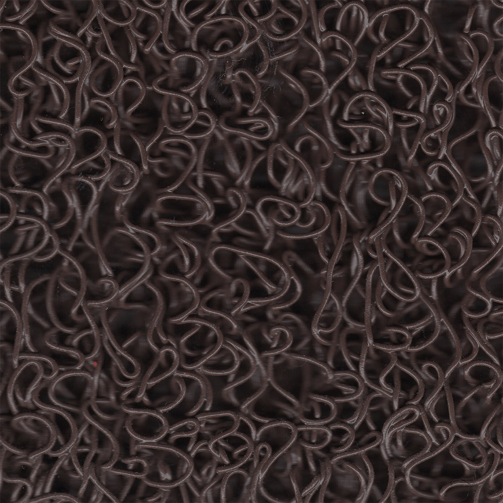 12mt x 1,20mt PAVIMETO BUCLE DE VINILO C MARRON SIN BASE 14mm