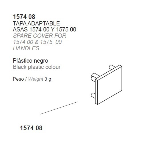 TAPA ADAPTABLE ASAS 157400 Y 157500